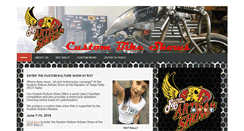 Desktop Screenshot of custombikeshows.com